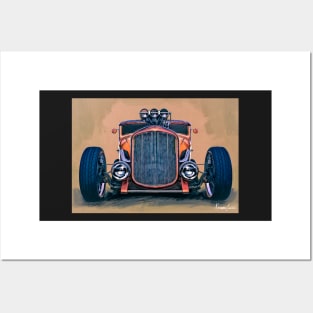 Blown Hot Rod Coupe Posters and Art
